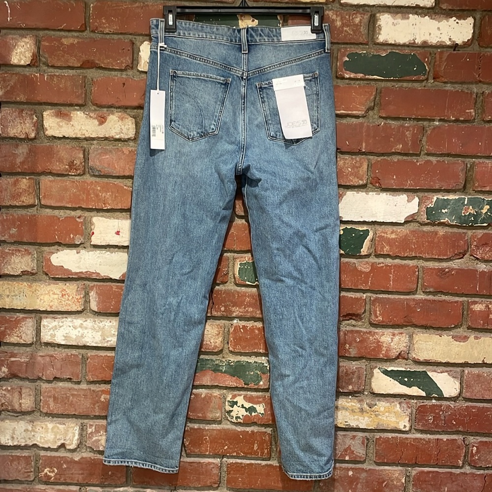 Joe's Jeans The Niki Jeans Mid Rise Boyfriend Distressed Blue 2020 NWT - Picture 5 of 7